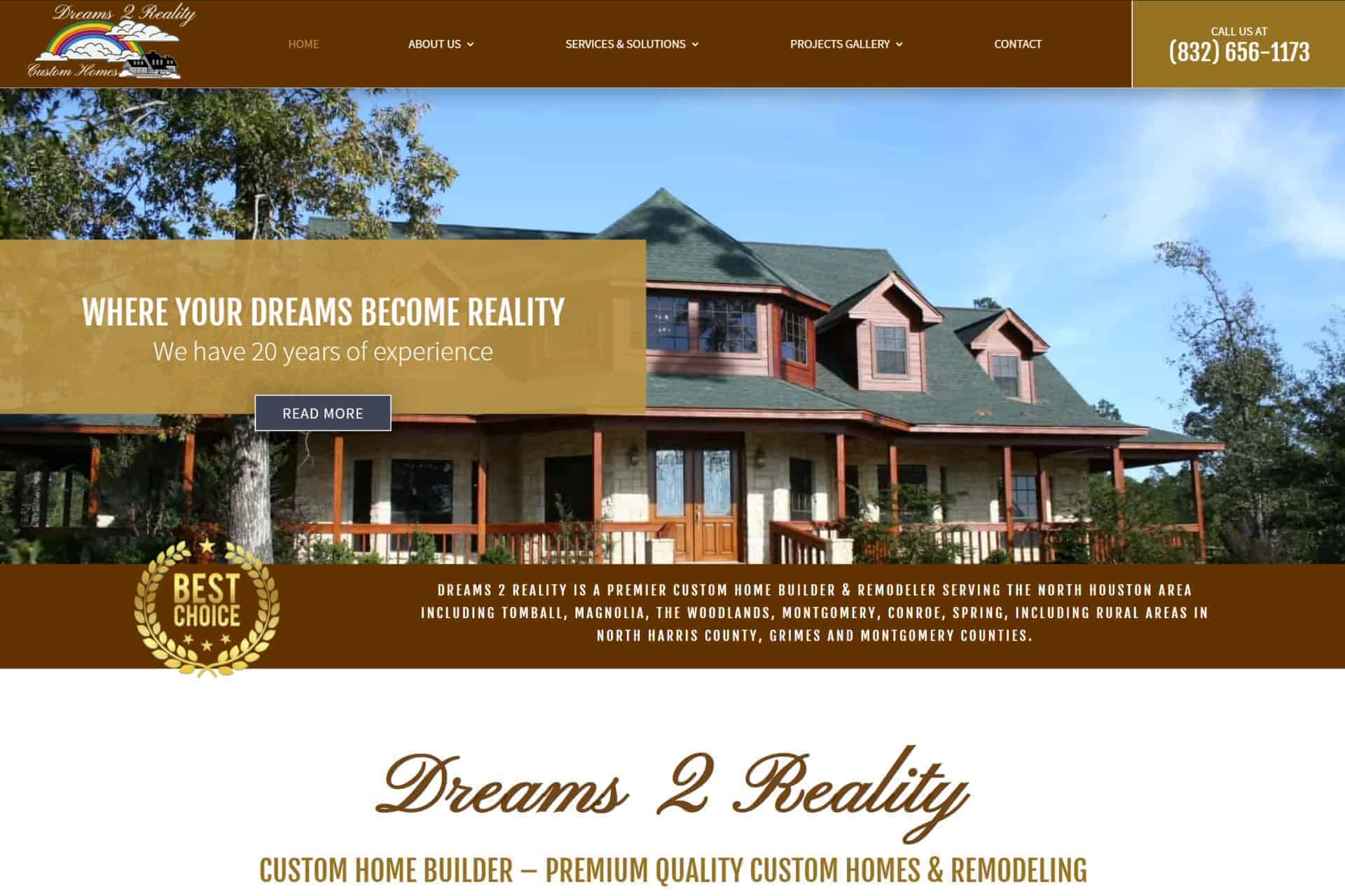 Dreams 2 Reality Custom Homes & Remodeling by PT Welding